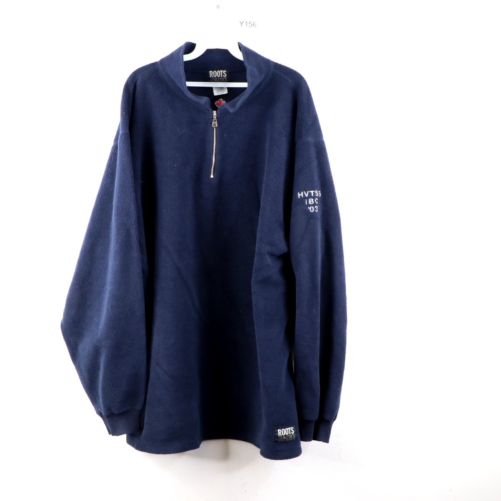 Vintage Roots Athletics Pullover Sweater Blue